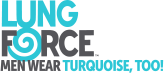 LUNG FORCE - Men Wear Turquoise, Too