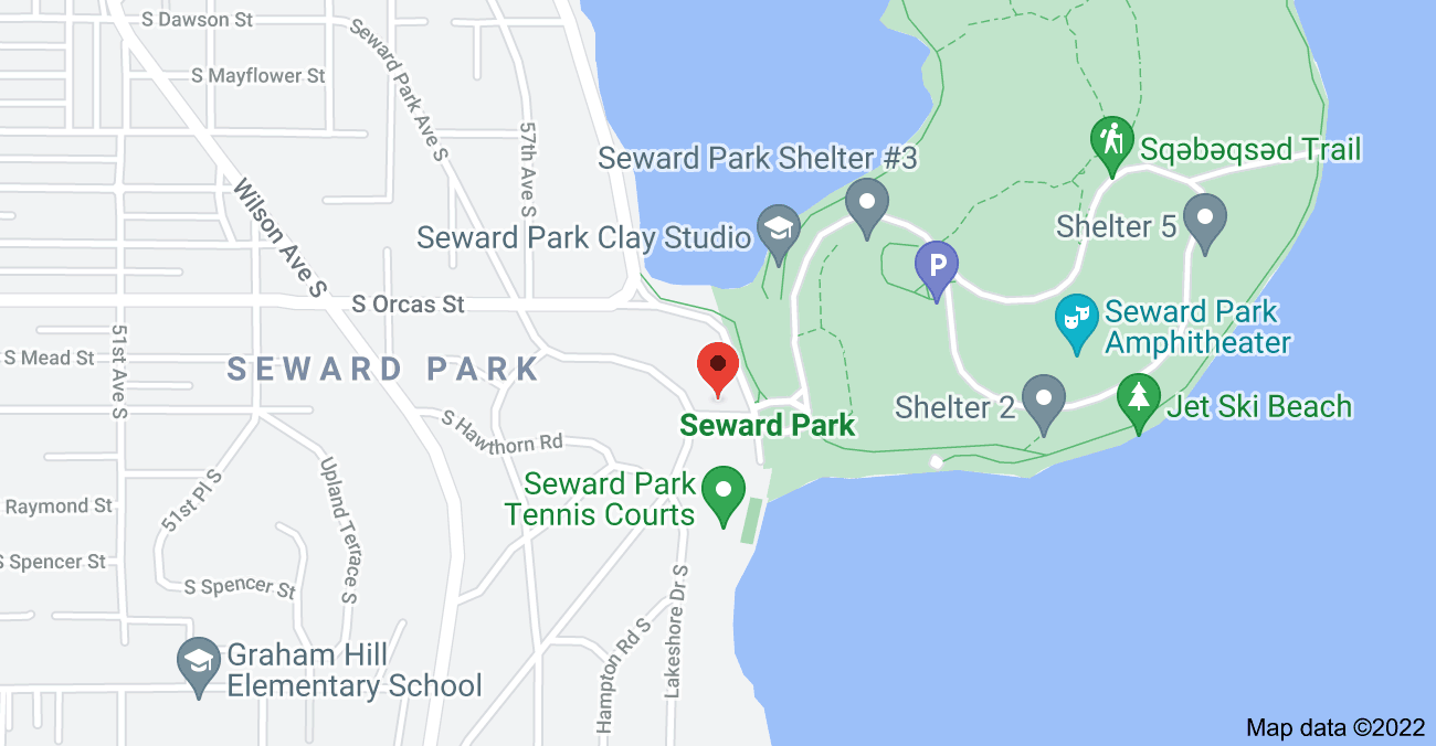 Map to Seward Park