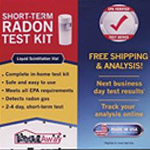 Click here for more information about Short-Term Radon Test Kit