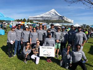 Team ResMed rocking it at Lung Force Walk 2019