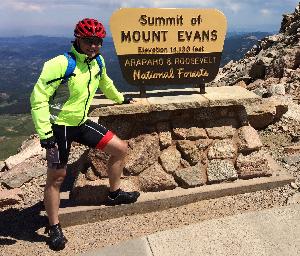 Mt. Evans Summit,  highest paved road in the US