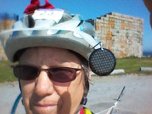 Cycling to Fort Popham, Phippsburg, Maine