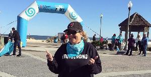 Here is a picture of our Lung Force Hero, Cindy Tutwiler. This was taken at on of our first Lung Force Walks in November of 2016.