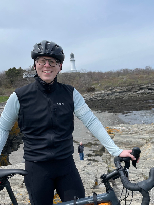 Riding in Maine means you're never very far from a lighthouse!