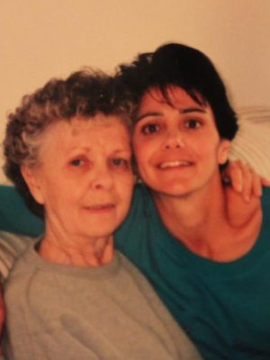 Me and my mom, Barbara.  I miss her terribly!