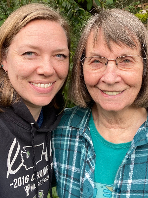 Celebrating Mom for her 78th birthday!
